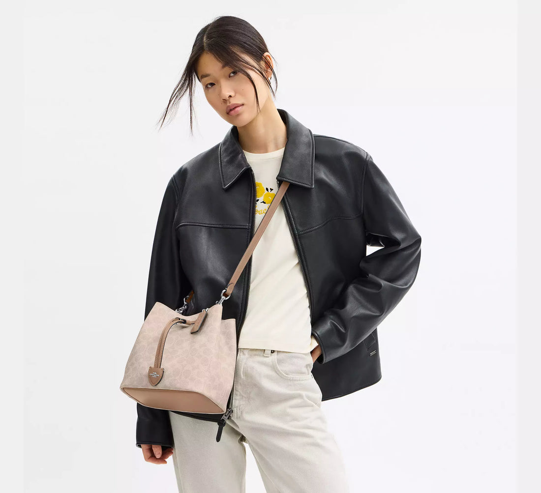 Coach Rowan Bucket Bag In Signature Canvas