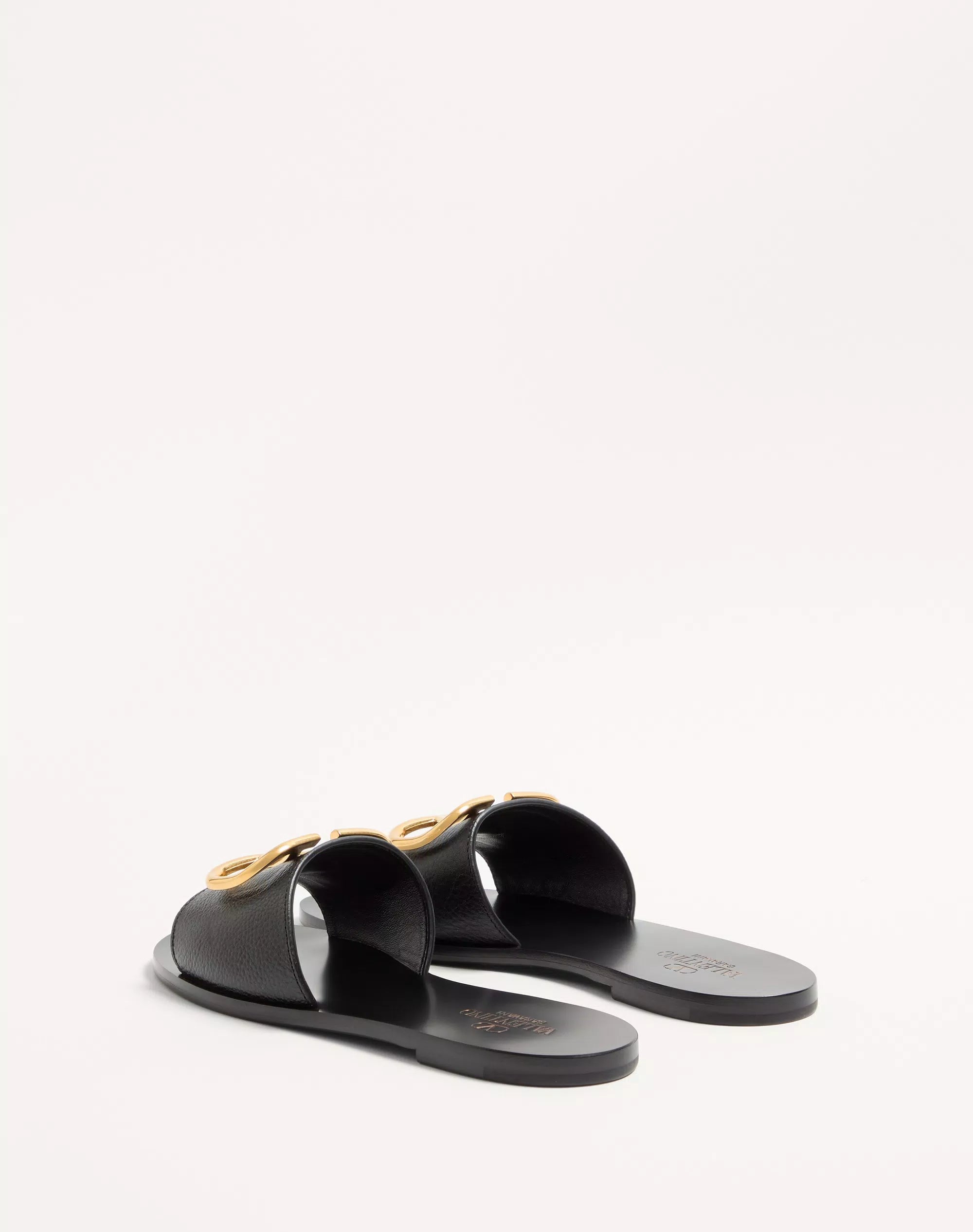 Valentino Garavani Grainy Cowhide Sandals