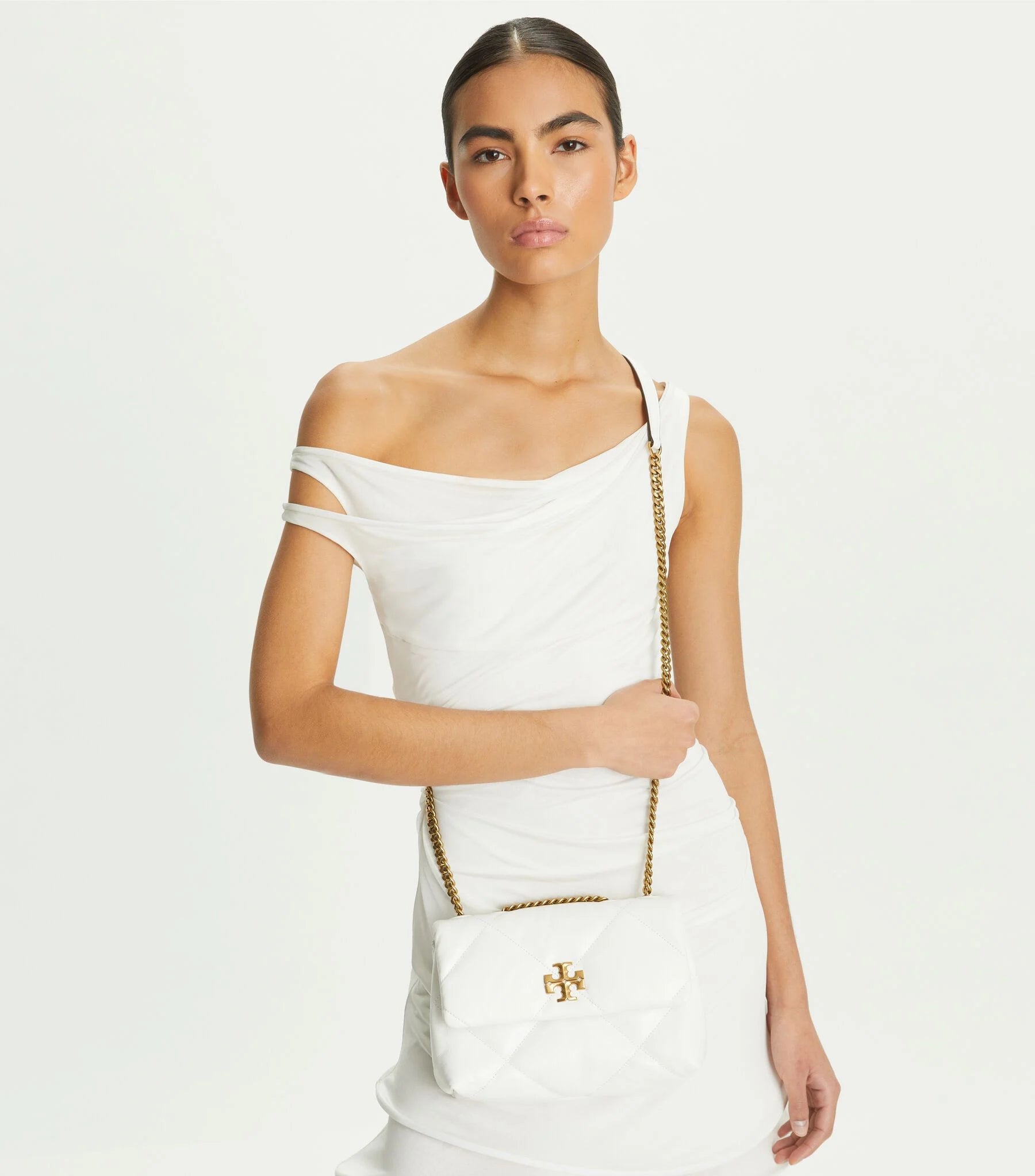 Tory Burch Small Kira Diamond Quilt Convertible Shoulder Bag