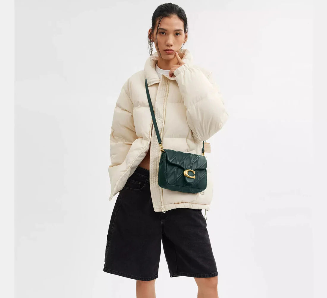 Coach Times Square Tabby Shoulder Bag With Quilting