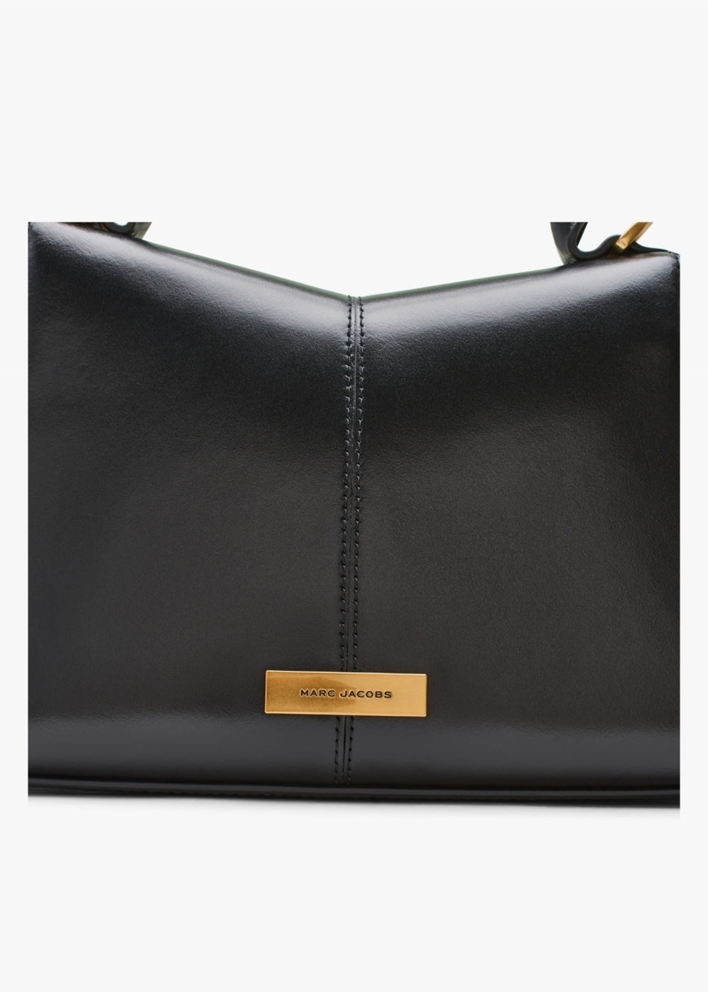 MARC JACOBS The ST. Marc Top Handle Black Leather Bag