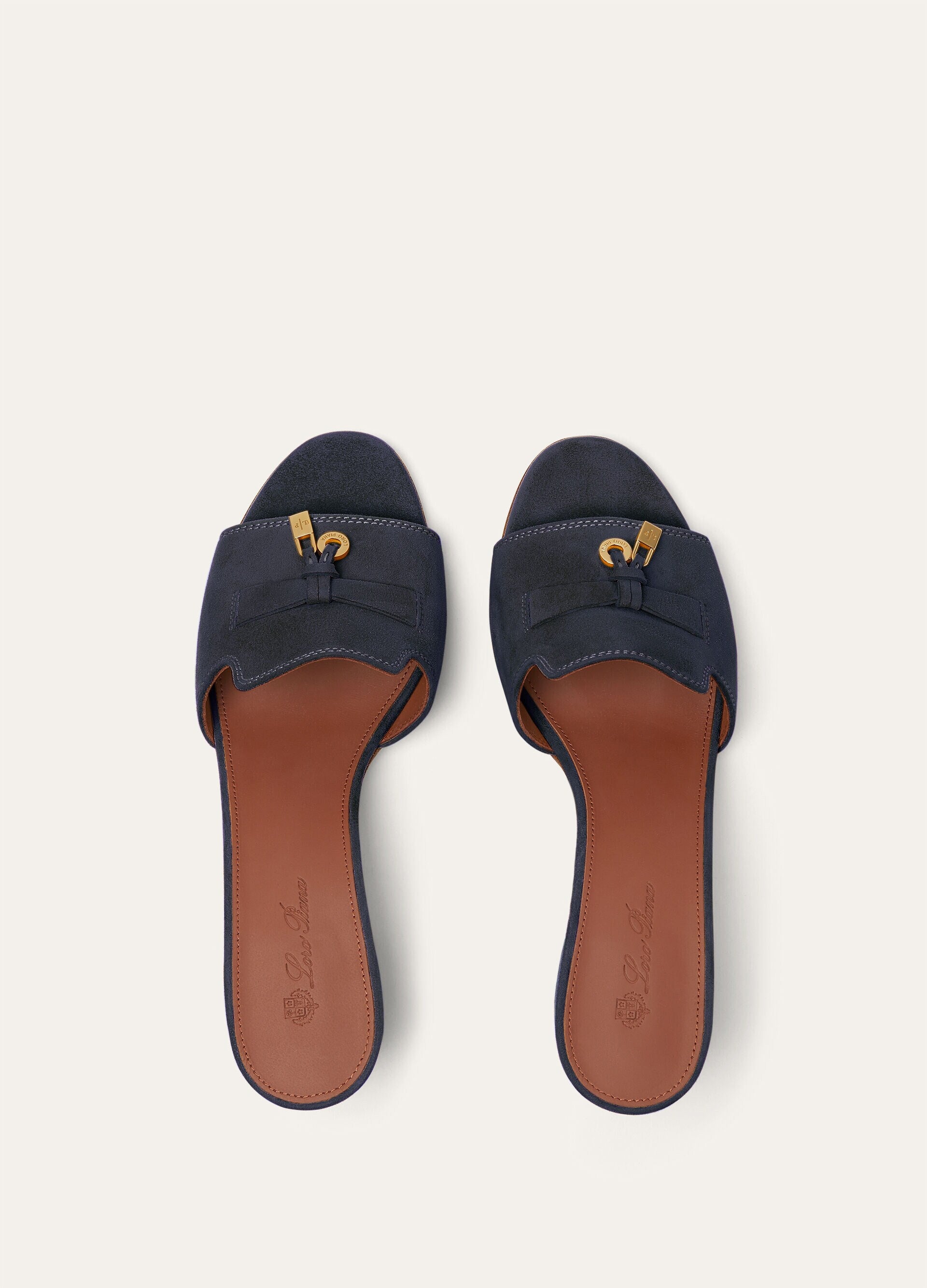 Loro Piana Summer Charms Sandal  Suede Goatskin