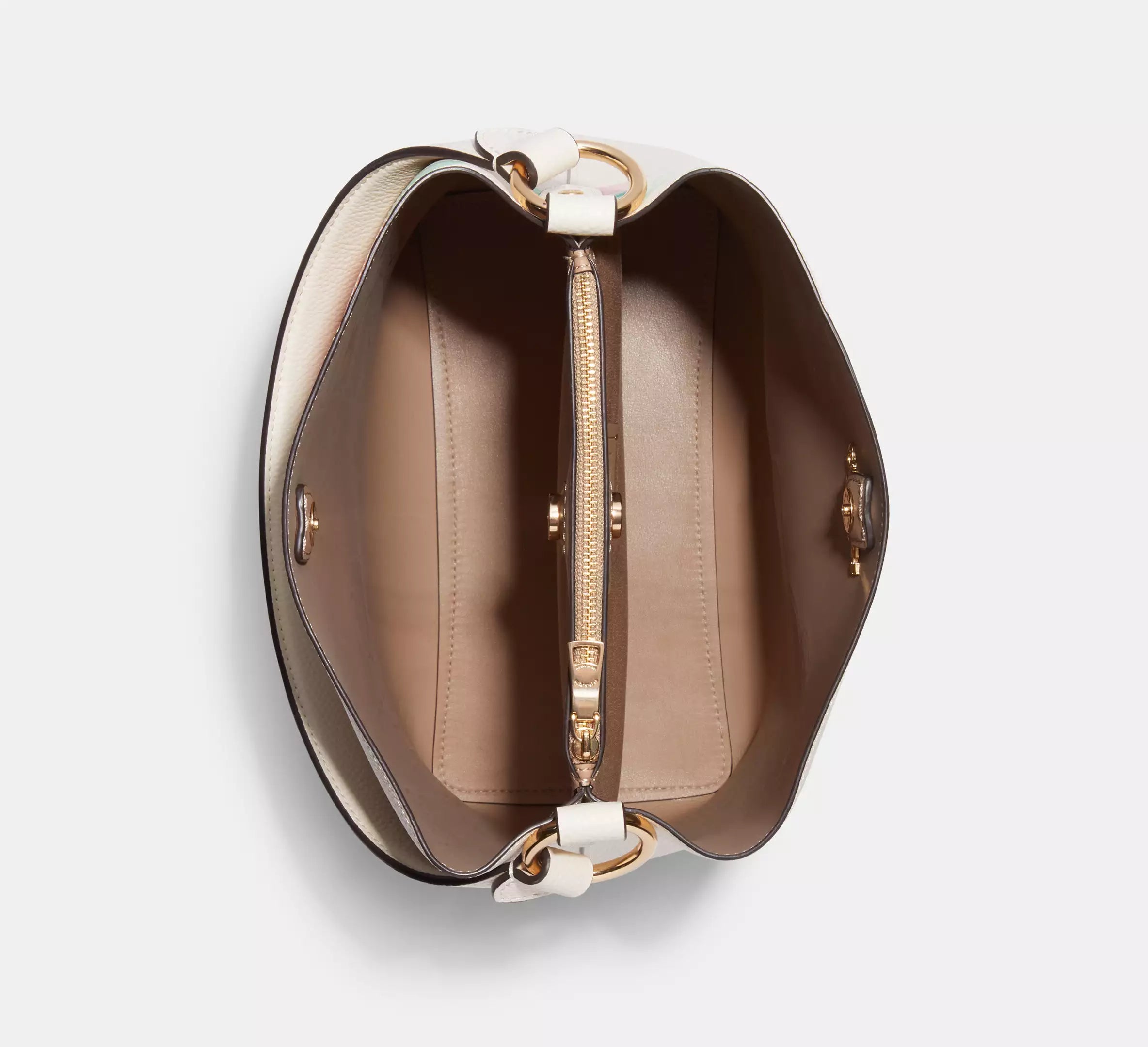 Coach Town Bucket Bag With Dreamy Land Floral Print