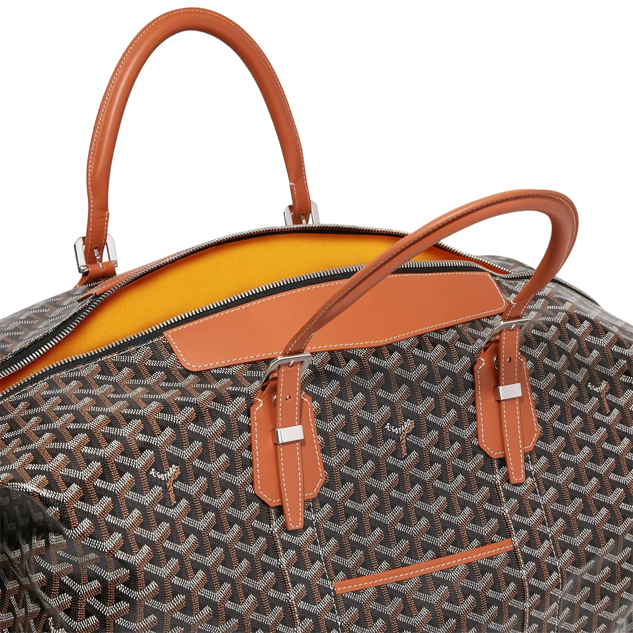 GOYARD Print Coated Canvas Boeing 55 Travel Bag