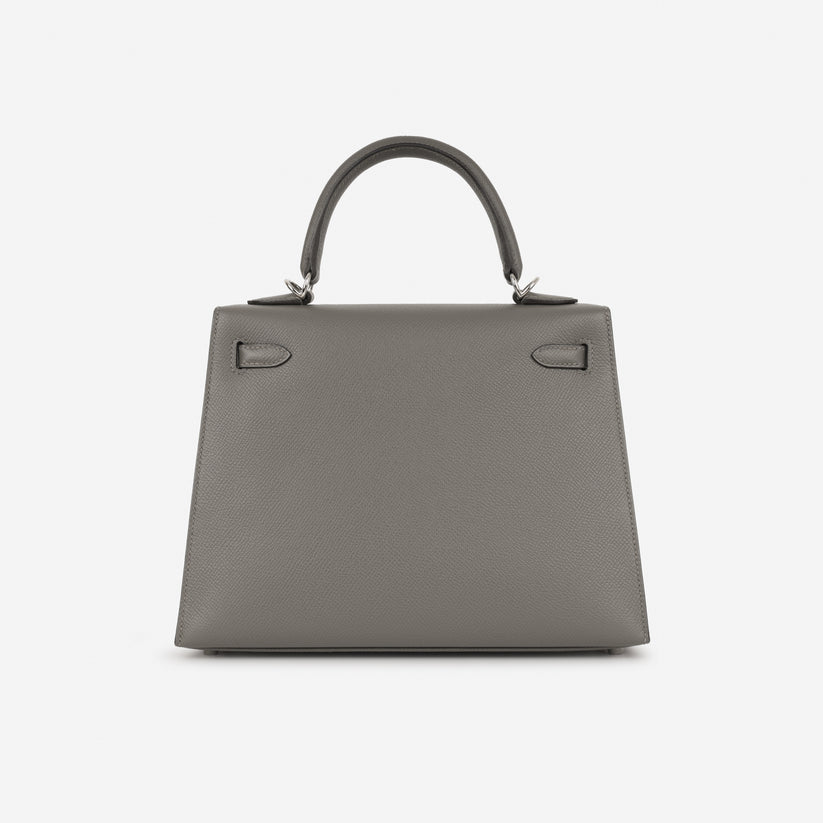 Hermès - Gris Meyer Epsom | Palladium Hardware