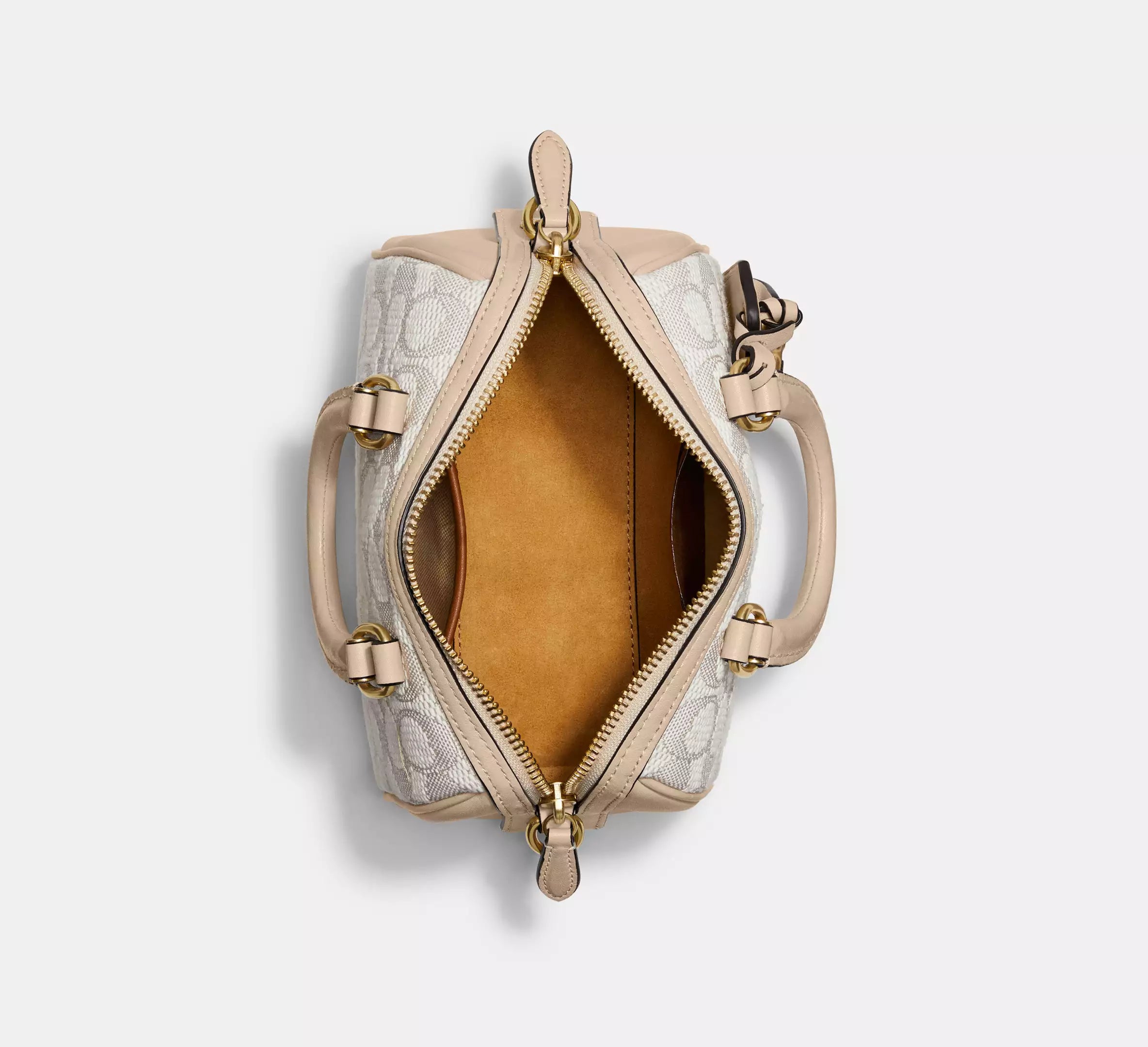 Coach Ruby Satchel In Signature Textile Jacquard