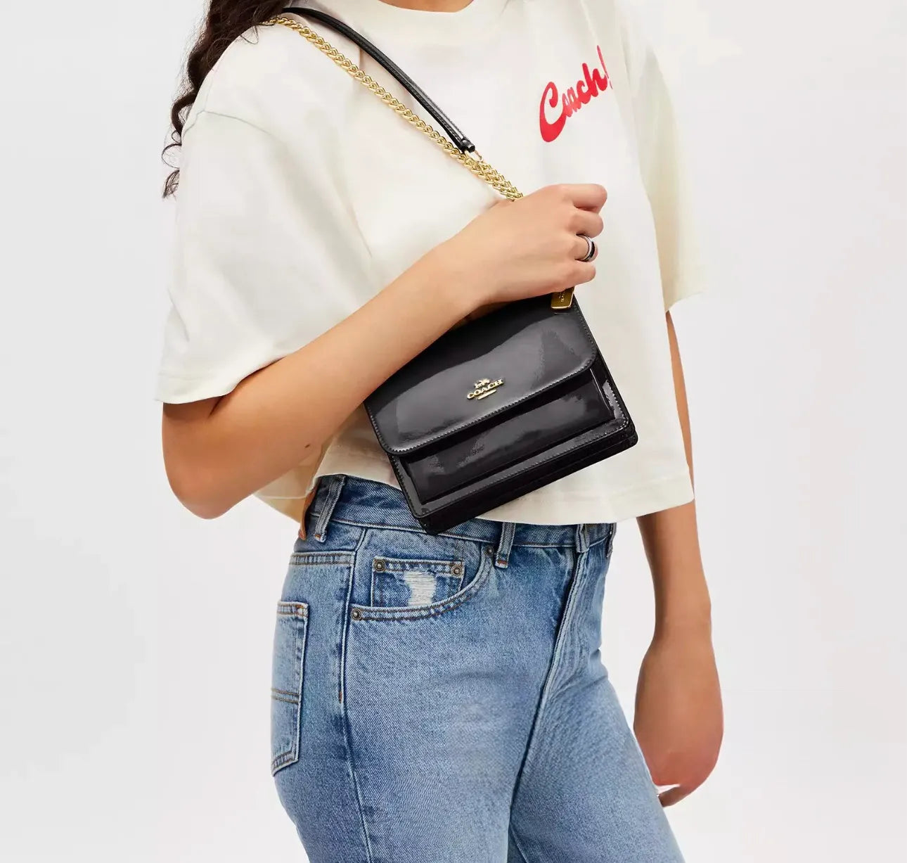 Coach Mini Klare Crossbody Black