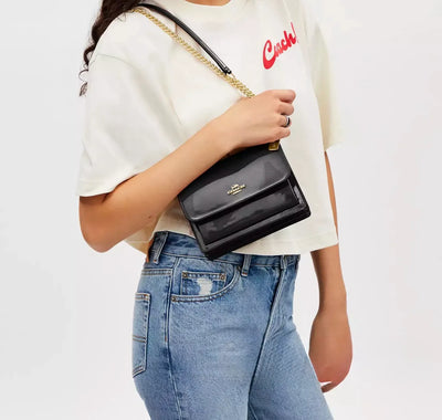 Coach Mini Klare Crossbody Black hover