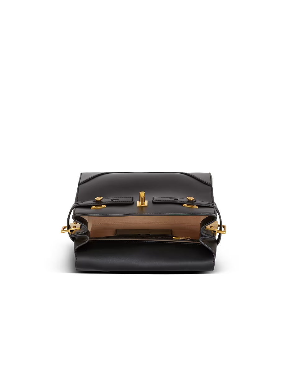 Balmain Smooth leather B-Buzz 23 bag