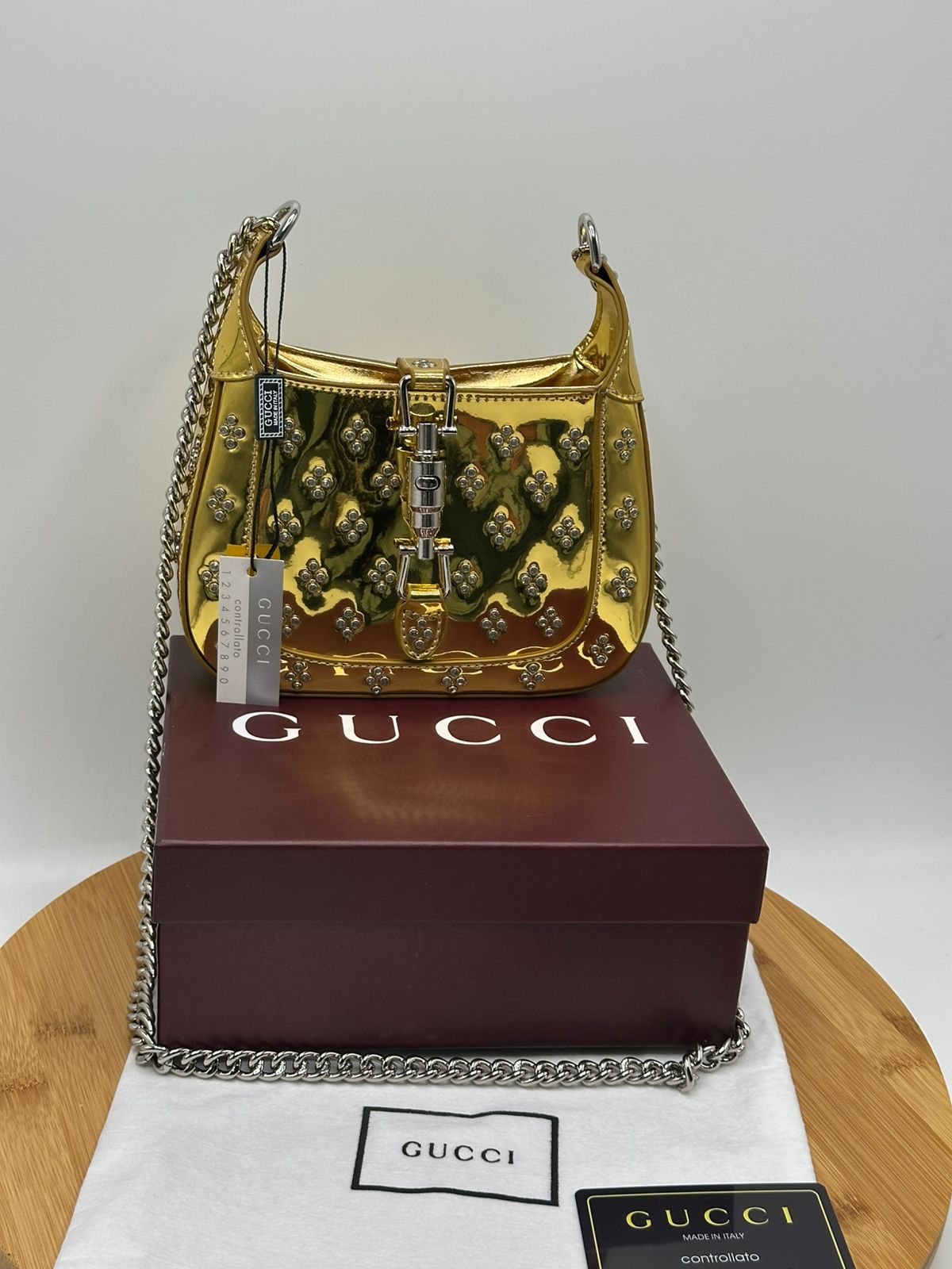 Gucci Jackie 1961 Crystal Medium Bag