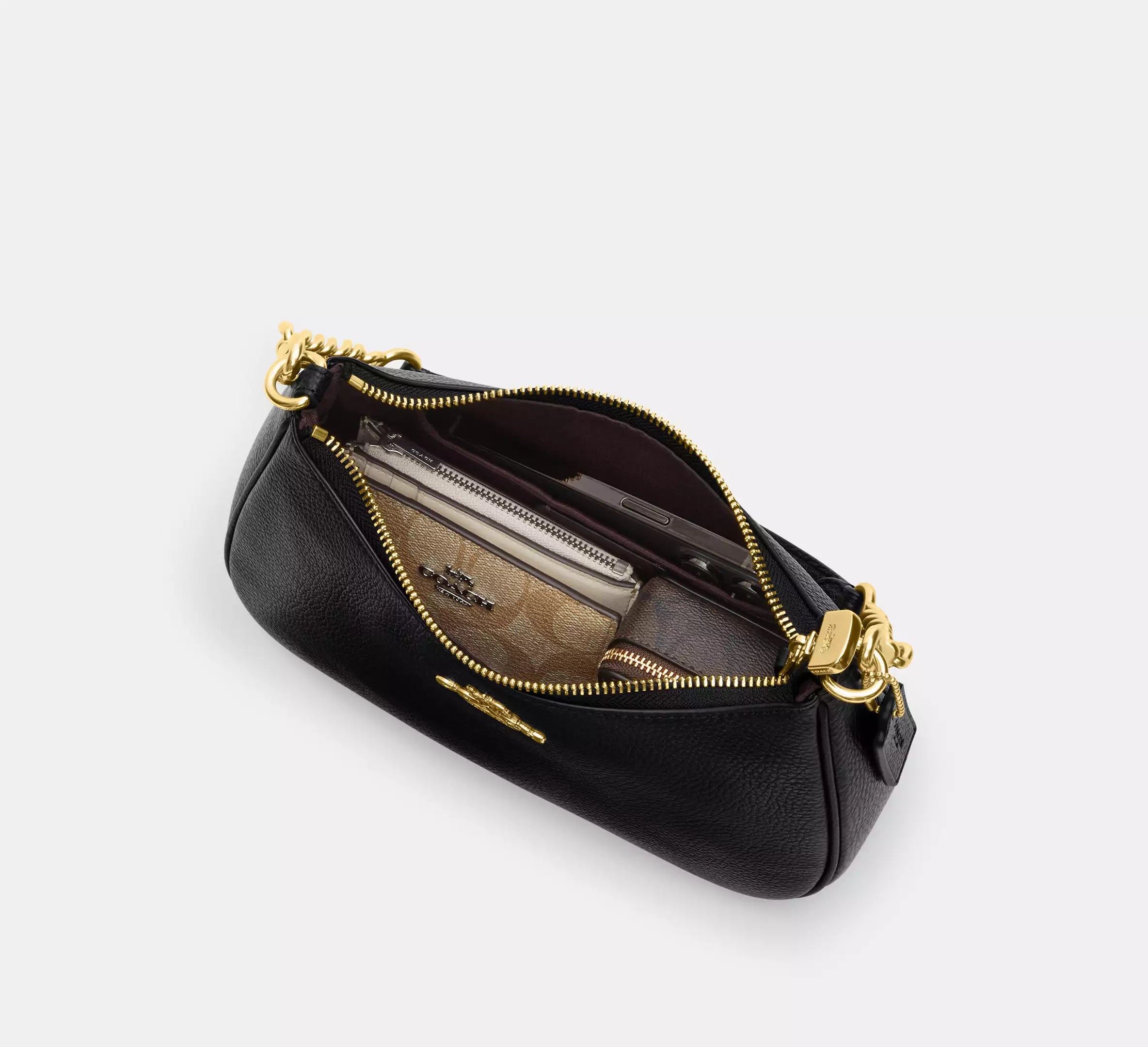 Coach Teri Shoulder Bag With Rivets