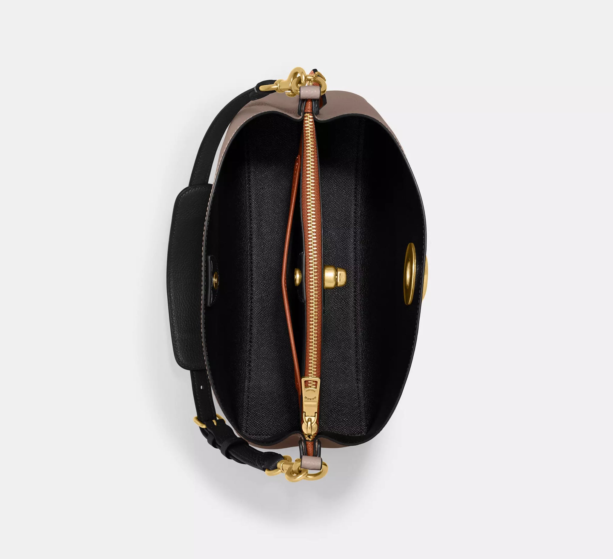 Coach Willow Shoulder Bag In Colorblock