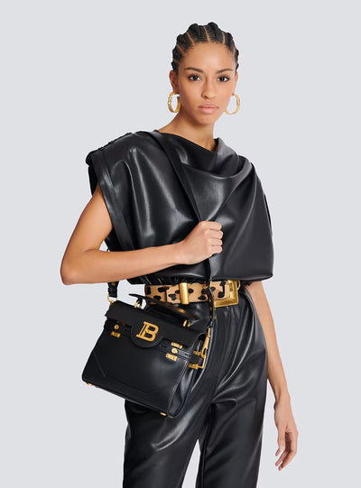 Balmain Smooth leather B-Buzz 23 bag hover