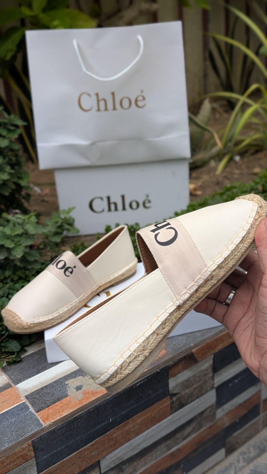Chloe Woody Espadrilles Size EU 37 AUTHENTIC