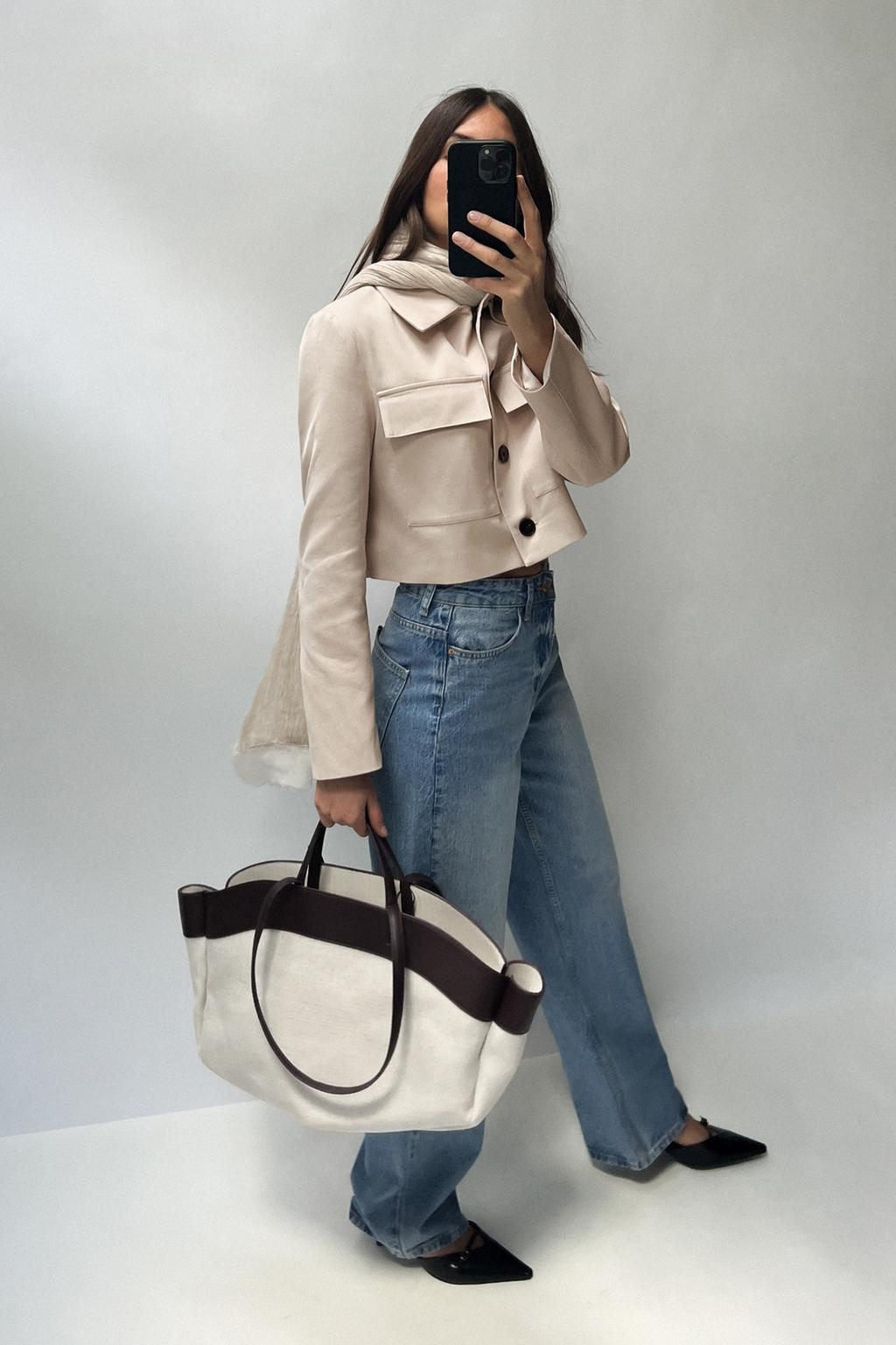 ZARA
Combination Tote Bag