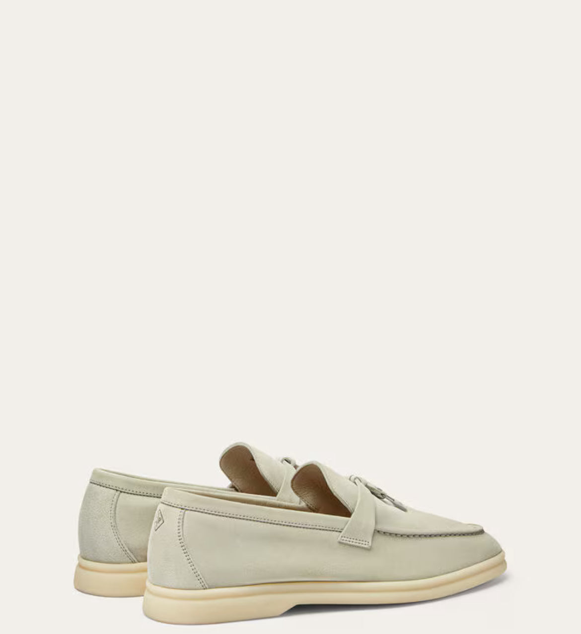 Loro Piana Summer Charms Walk Loafer Suede