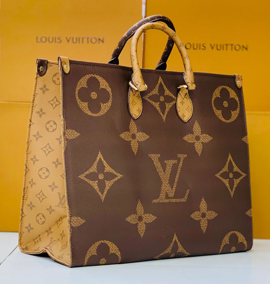 LOUIS VUITTON ON THE GO { large size }