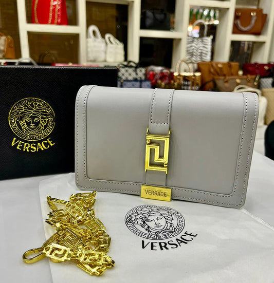 VERSACE Crossbody Bag (grey)