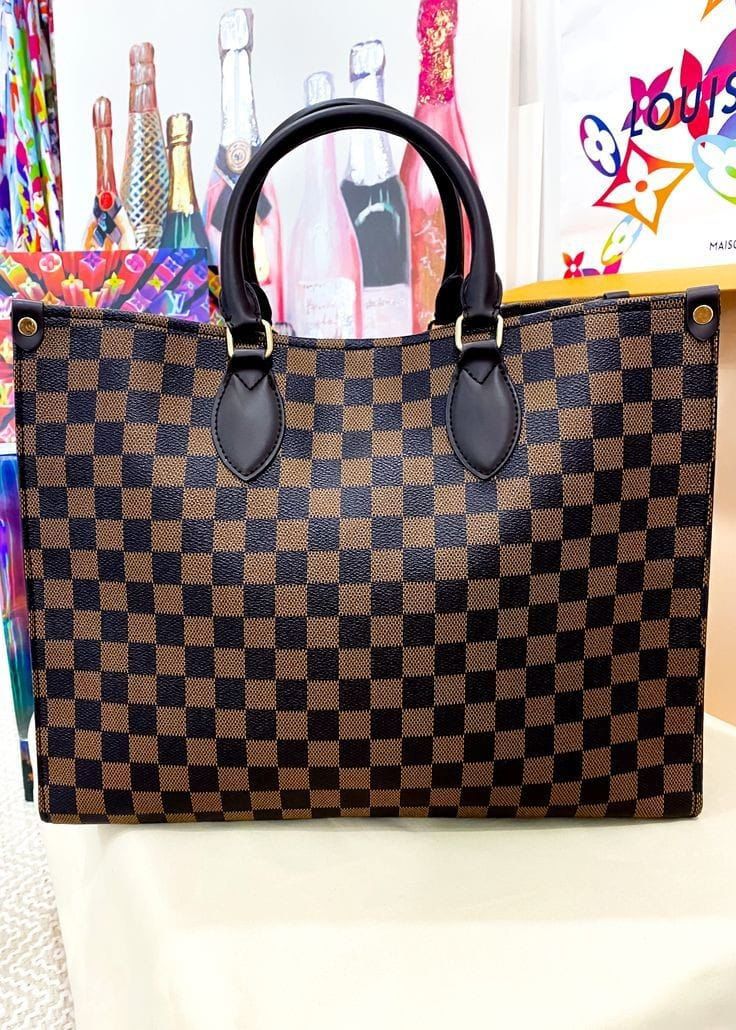 Louis Vuitton On the Go Tote Bag (brown 2)