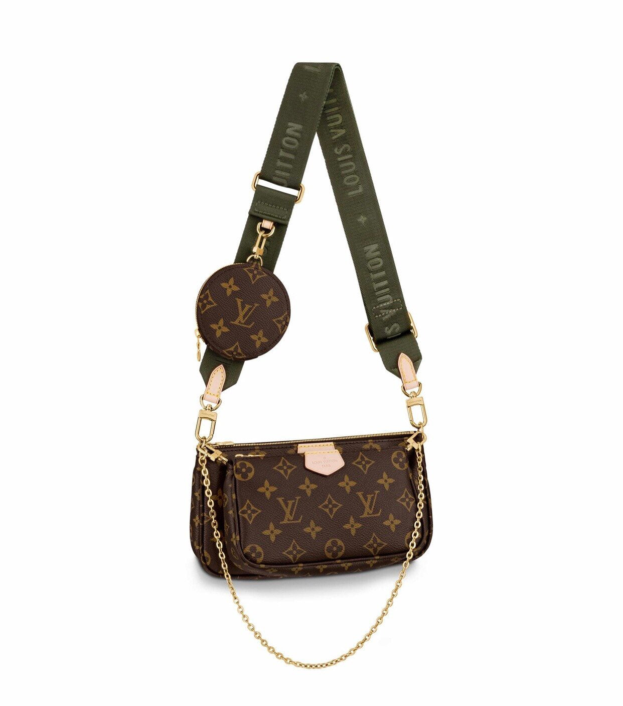 BUTIED Women Checkered Crossbody Leather Shoulder Handbags, Brown