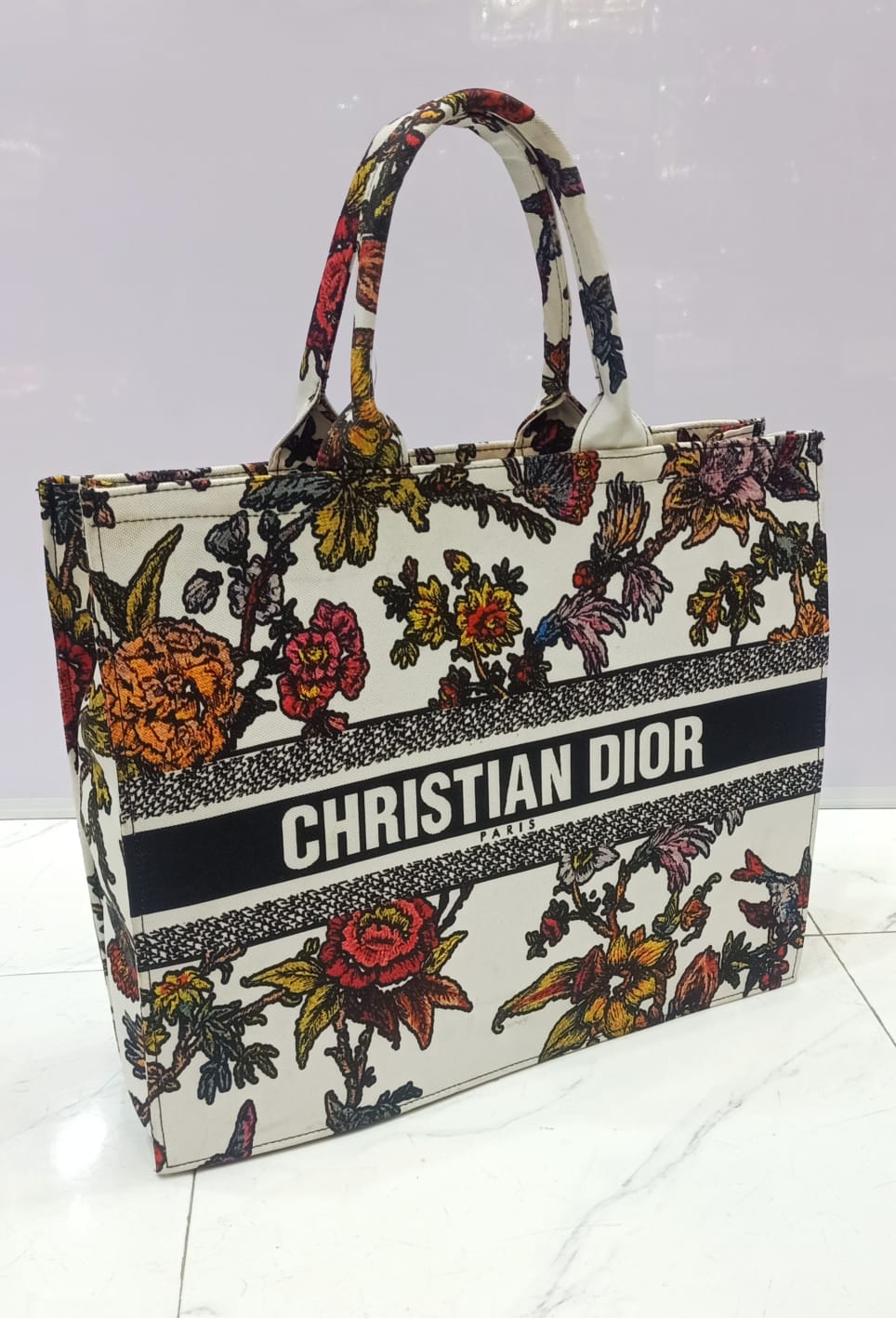 Christian Dior Book Tote Women Bag