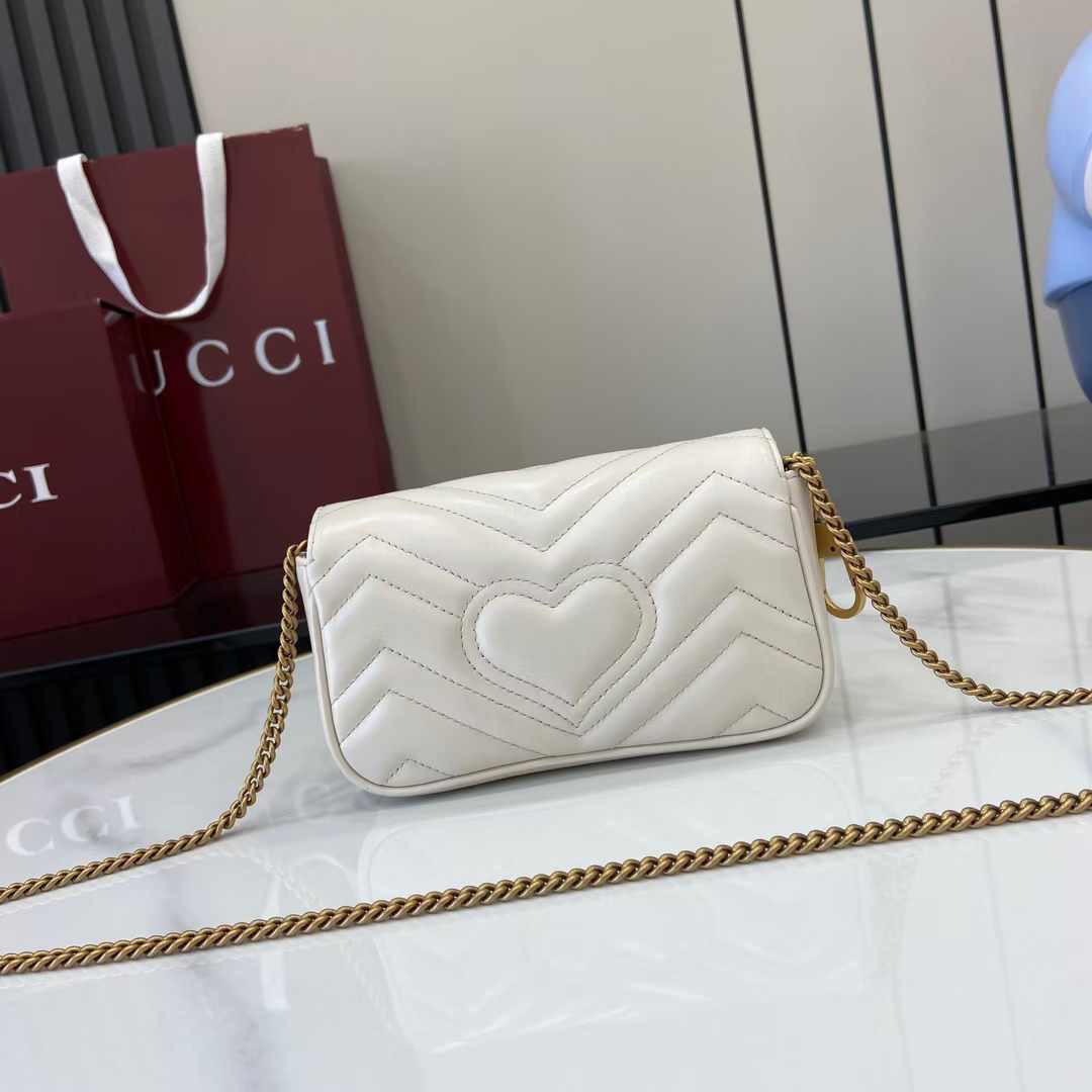 GUCCI Marmont Women Bag Red (White)