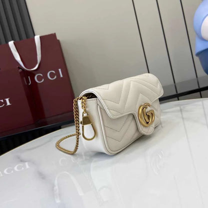 GUCCI Marmont Women Bag Red (White)