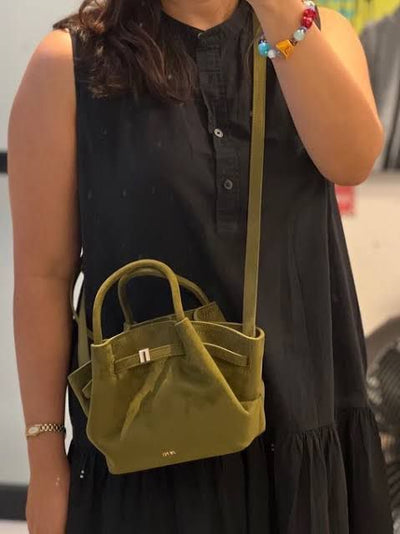 JW PEI Hana Mini Tote - Dark Olive hover