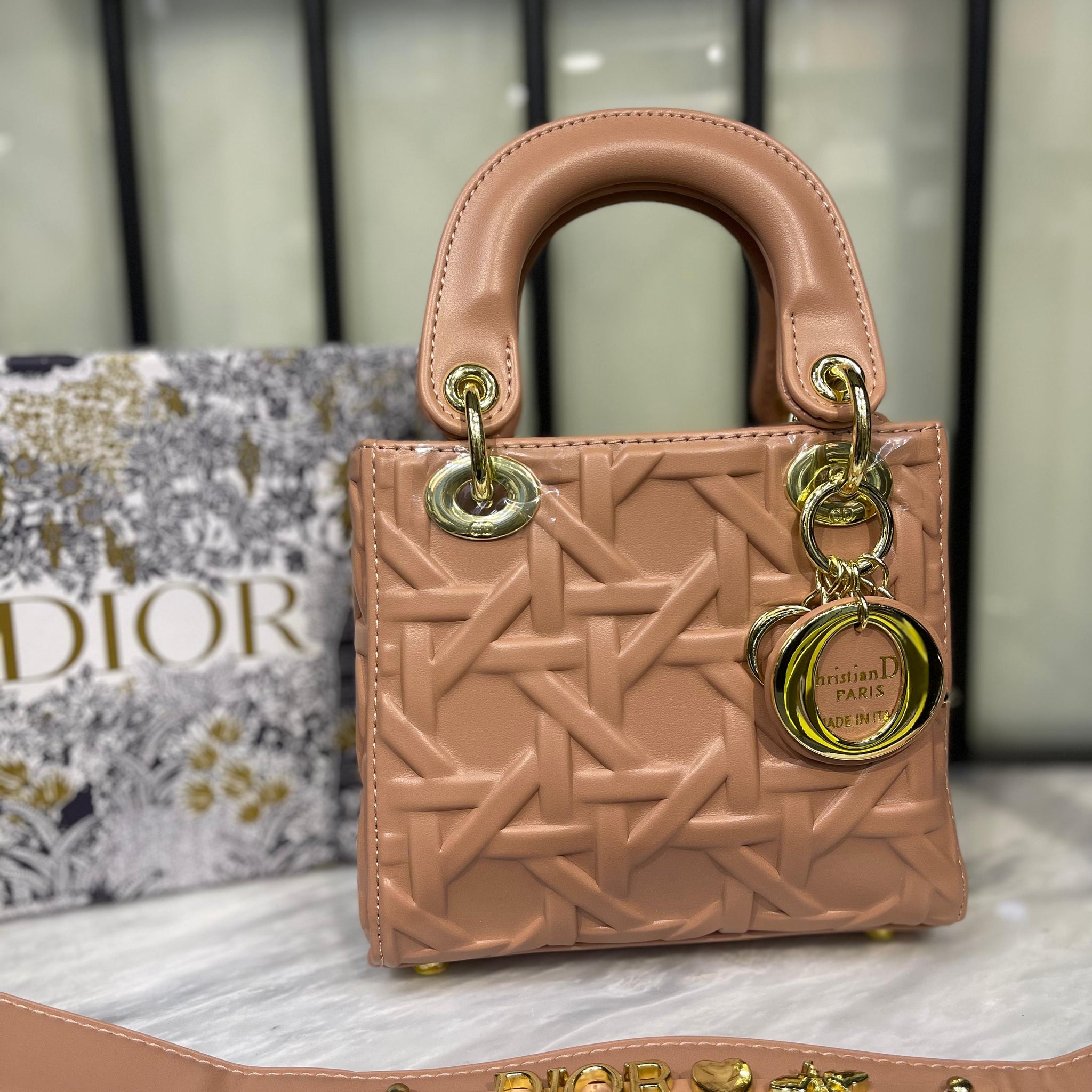 Lady Dior My Dior Bag Stone
