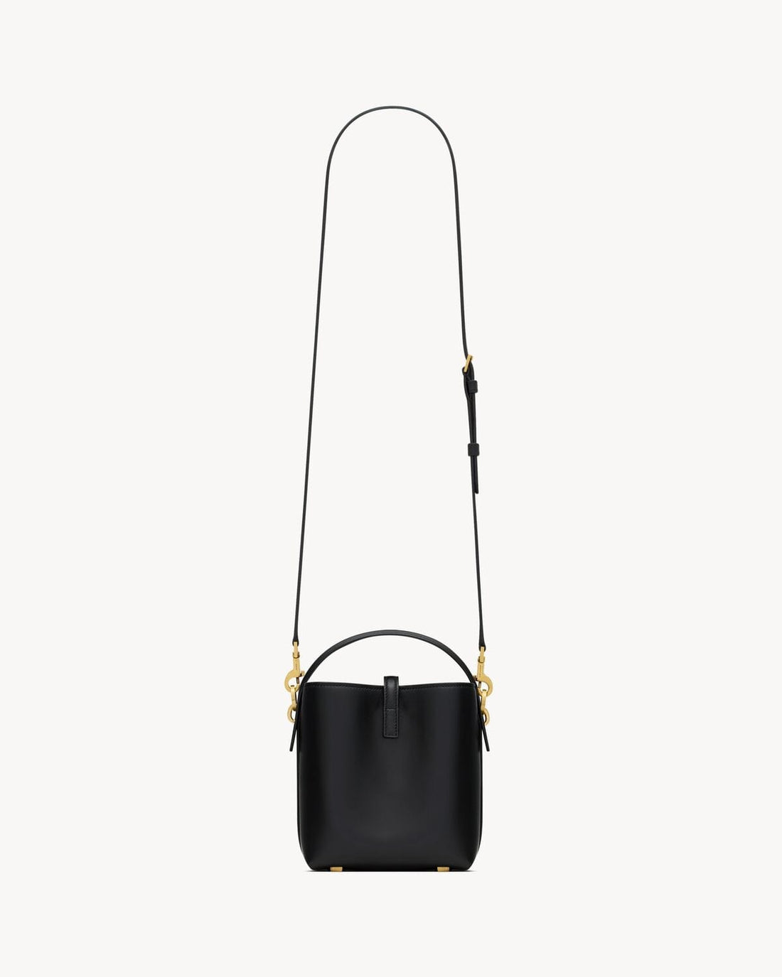 YSL LE 37 mini in shiny leather