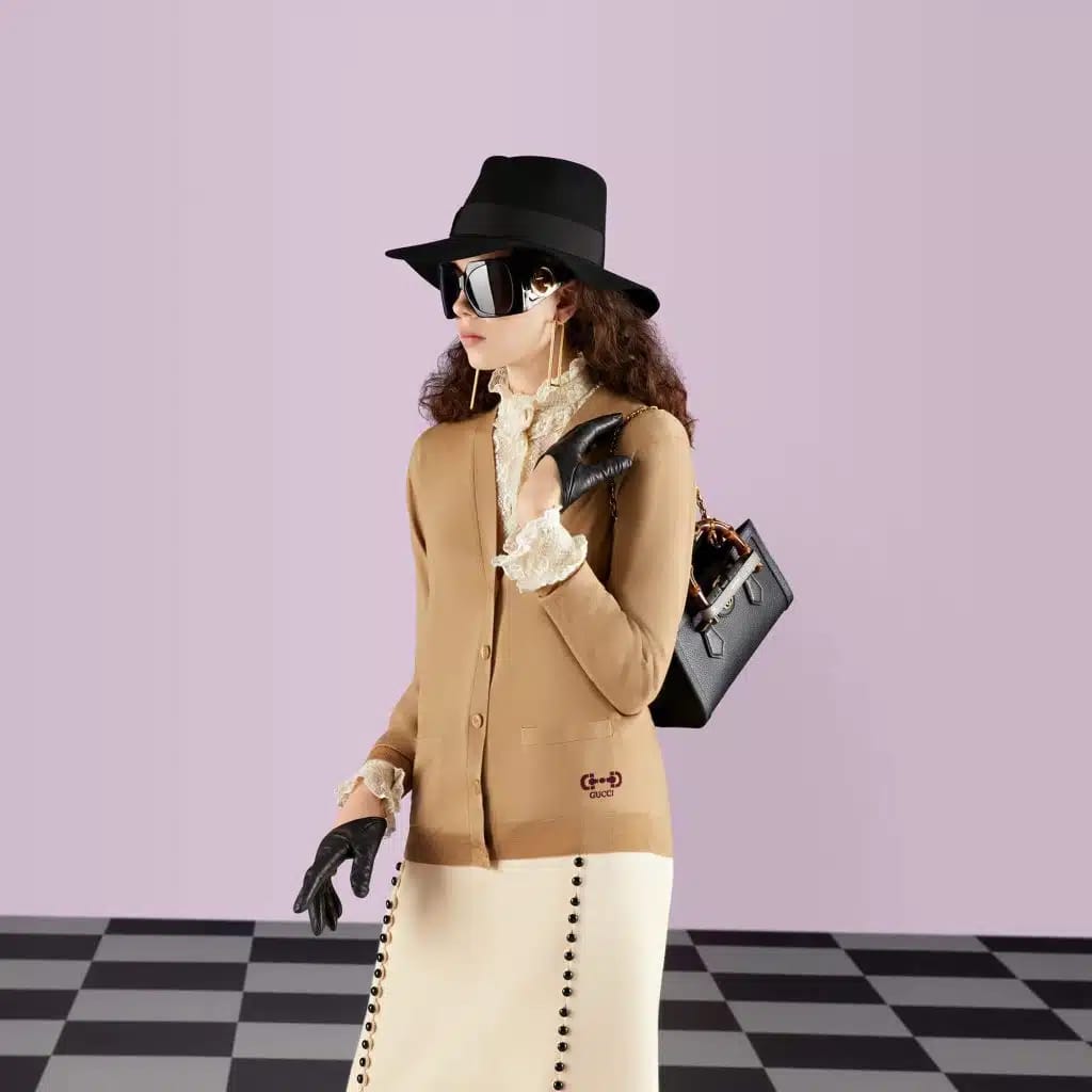 Gucci Diana Small Shoulder Bag with Bamboo Handles