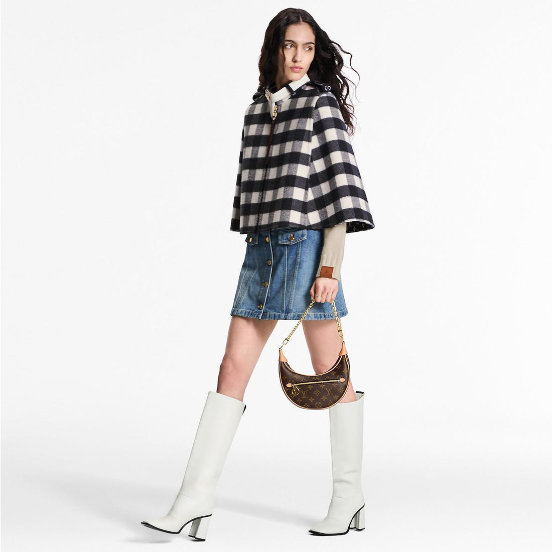 LOUIS VUITTON LOOP HOBO BAG MONOGRAM