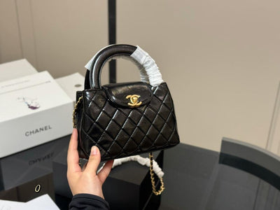 Chanel Small Kelly Crossbody Bag With Long Chain hover
