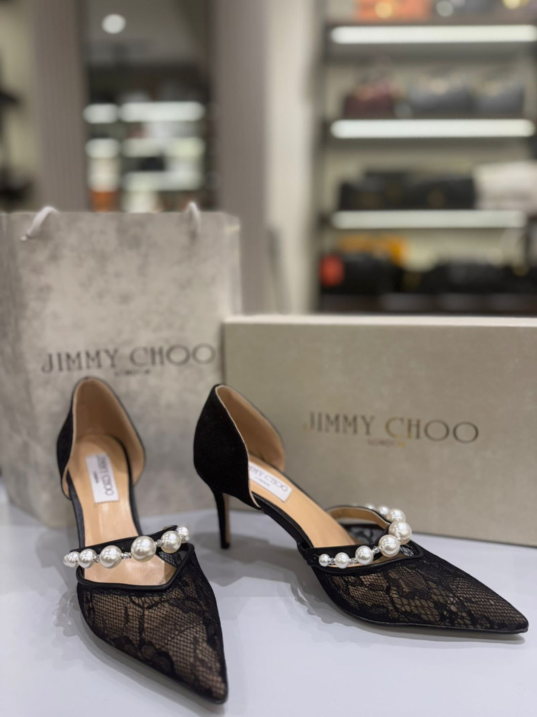 Jimmy Choo Pearl Heels