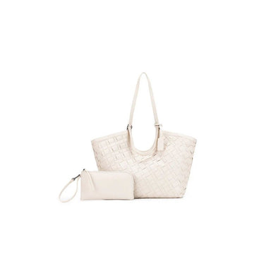 CHARLES & KEITH Ivette Woven Tote Bag