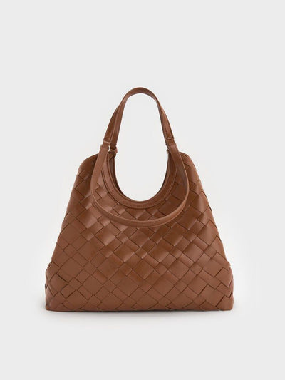 CHARLES & KEITH Ivette Woven Tote Bag