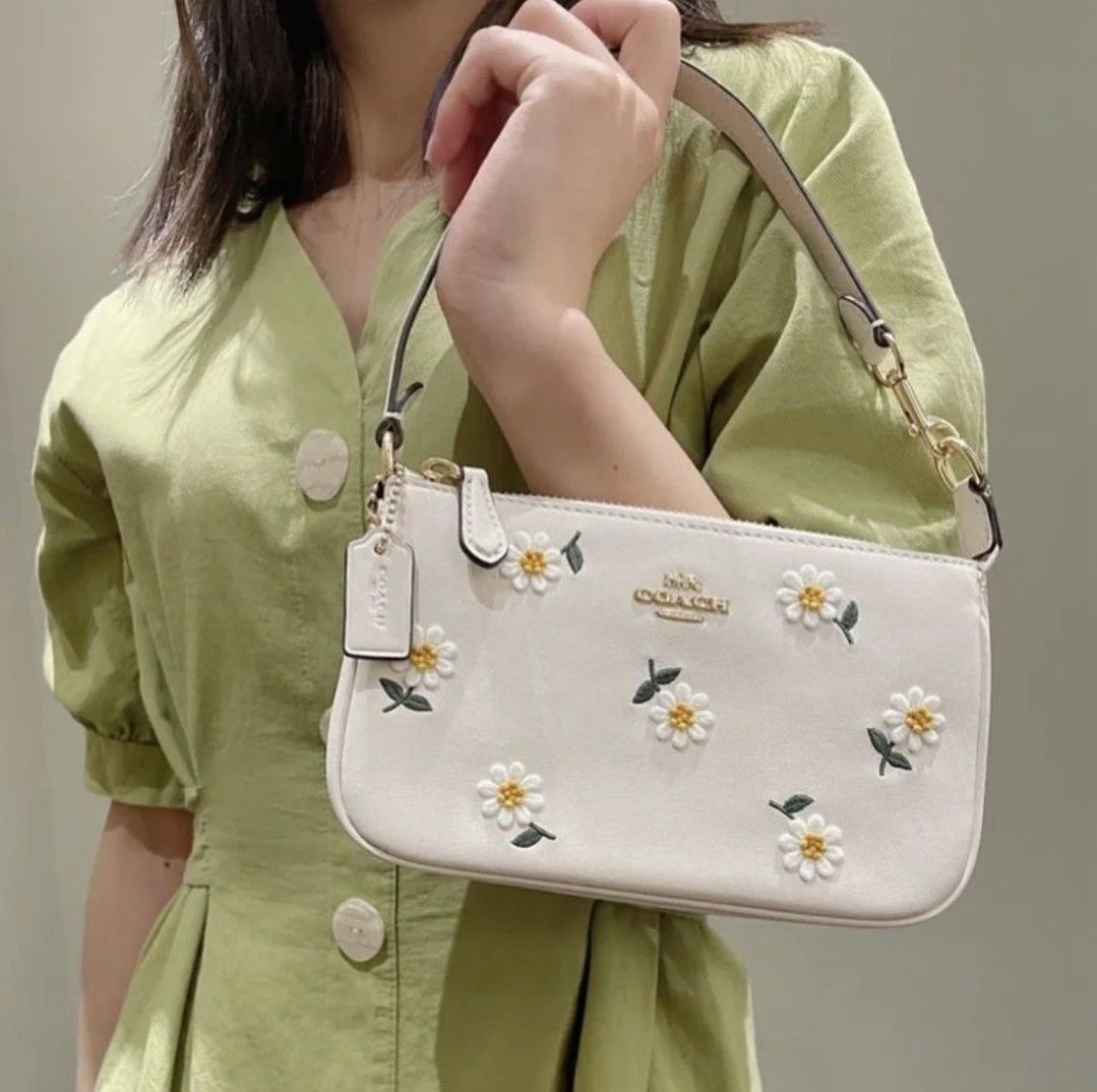 Coach Nolita 19 With Daisy Embroidery
