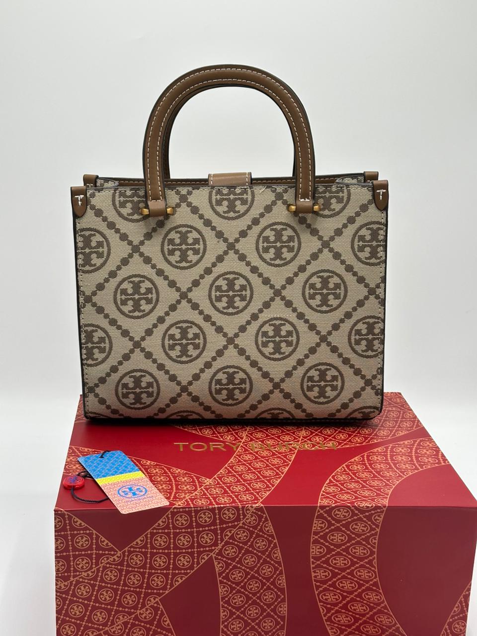 Tory Burch T Monogram Tote Bag