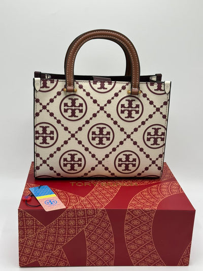 Tory Burch T Monogram Tote Bag