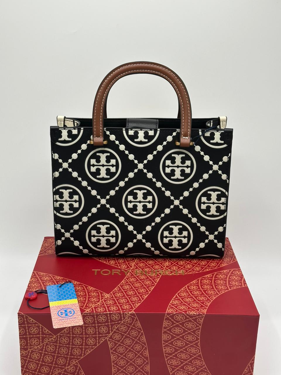 Tory Burch T Monogram Tote Bag