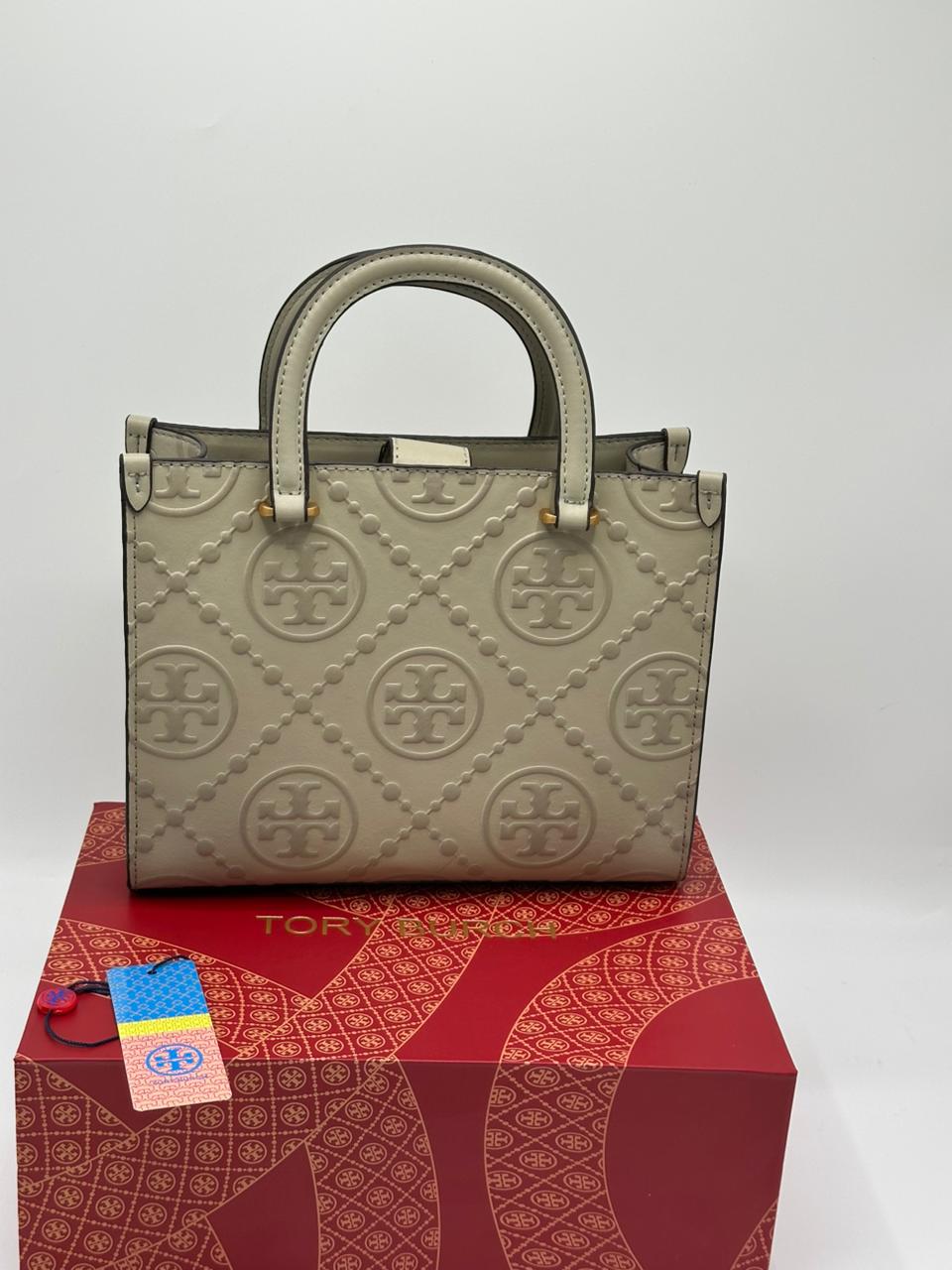 Tory Burch T Monogram Tote Bag