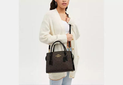Coach Andrea Carryall – Signature Canvas hover
