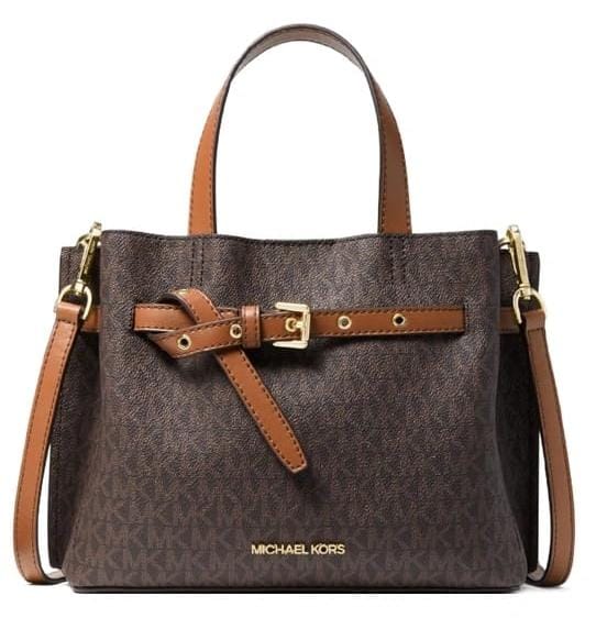 Michael Kors Emilia Small Logo Satchel Bag