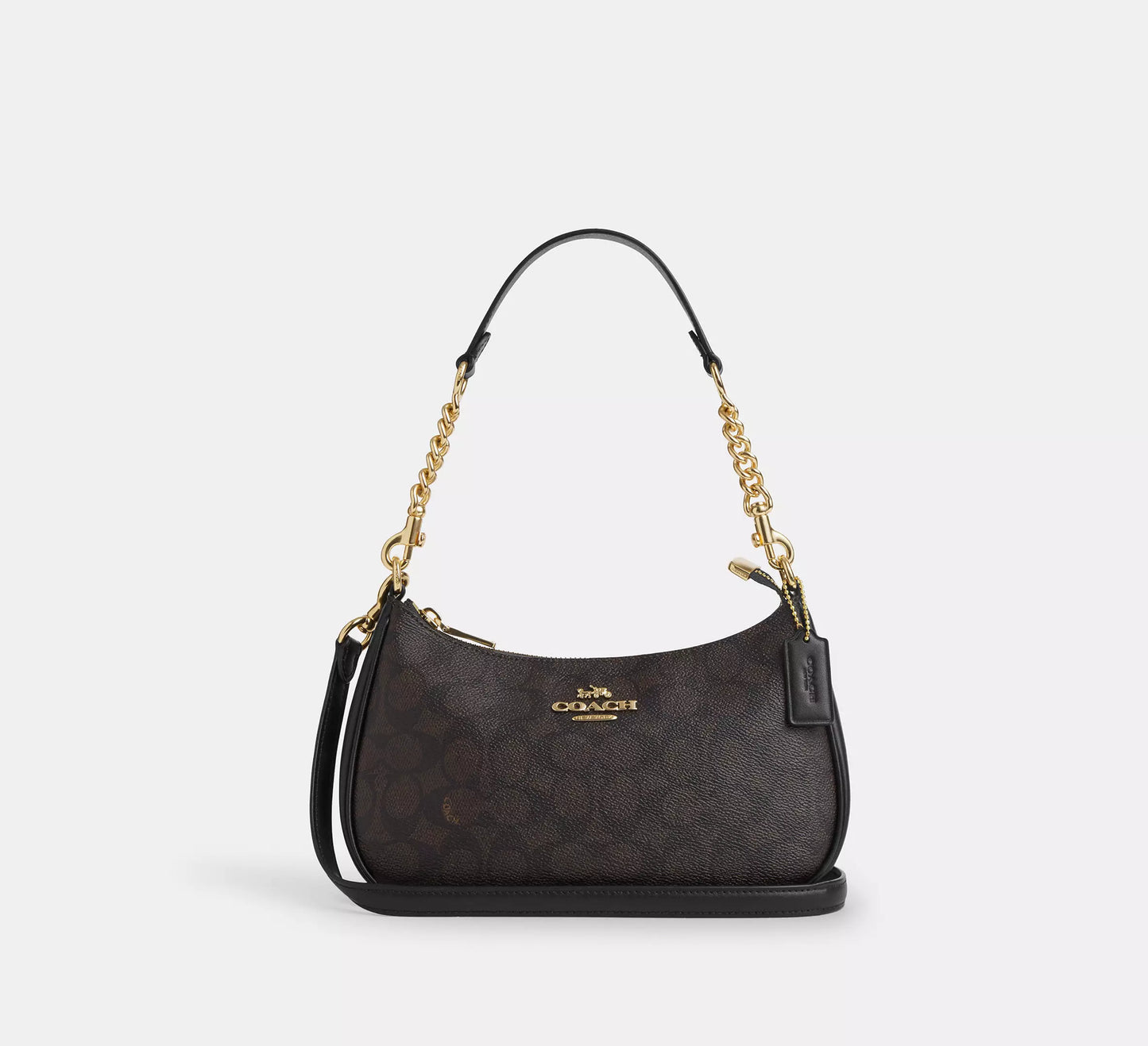 Coach Teri Shoulder Bag In Signature Canvas