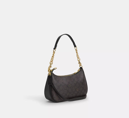 Coach Teri Shoulder Bag In Signature Canvas