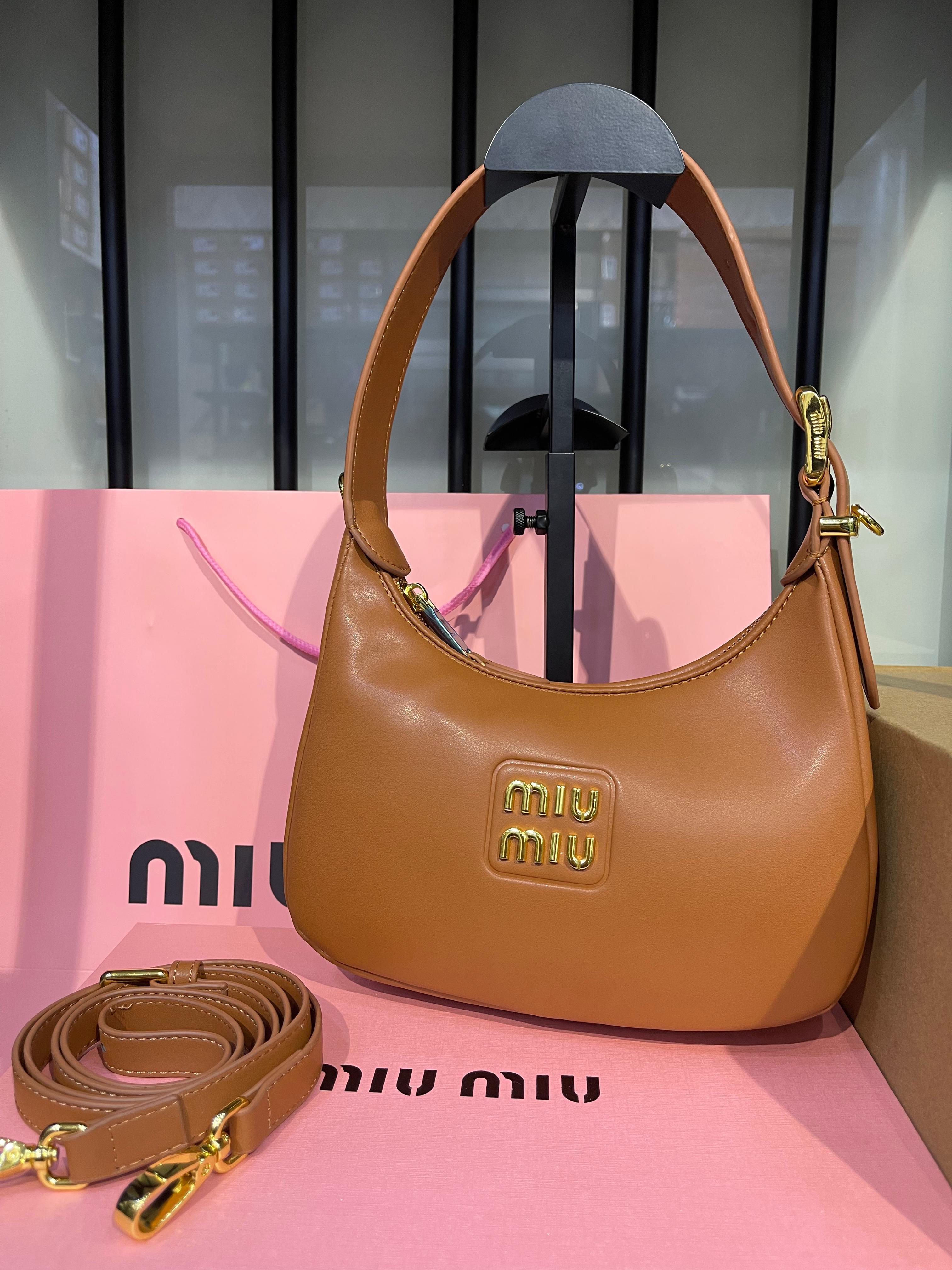 Miu Miu Hobo Master Women&#39;s Shoulder Bag in