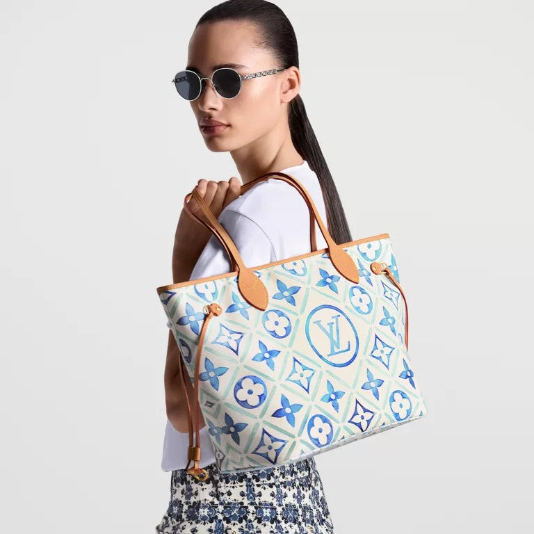 LOUIS VUITTON The essential Neverfull MM tote { MIRROR COPY }