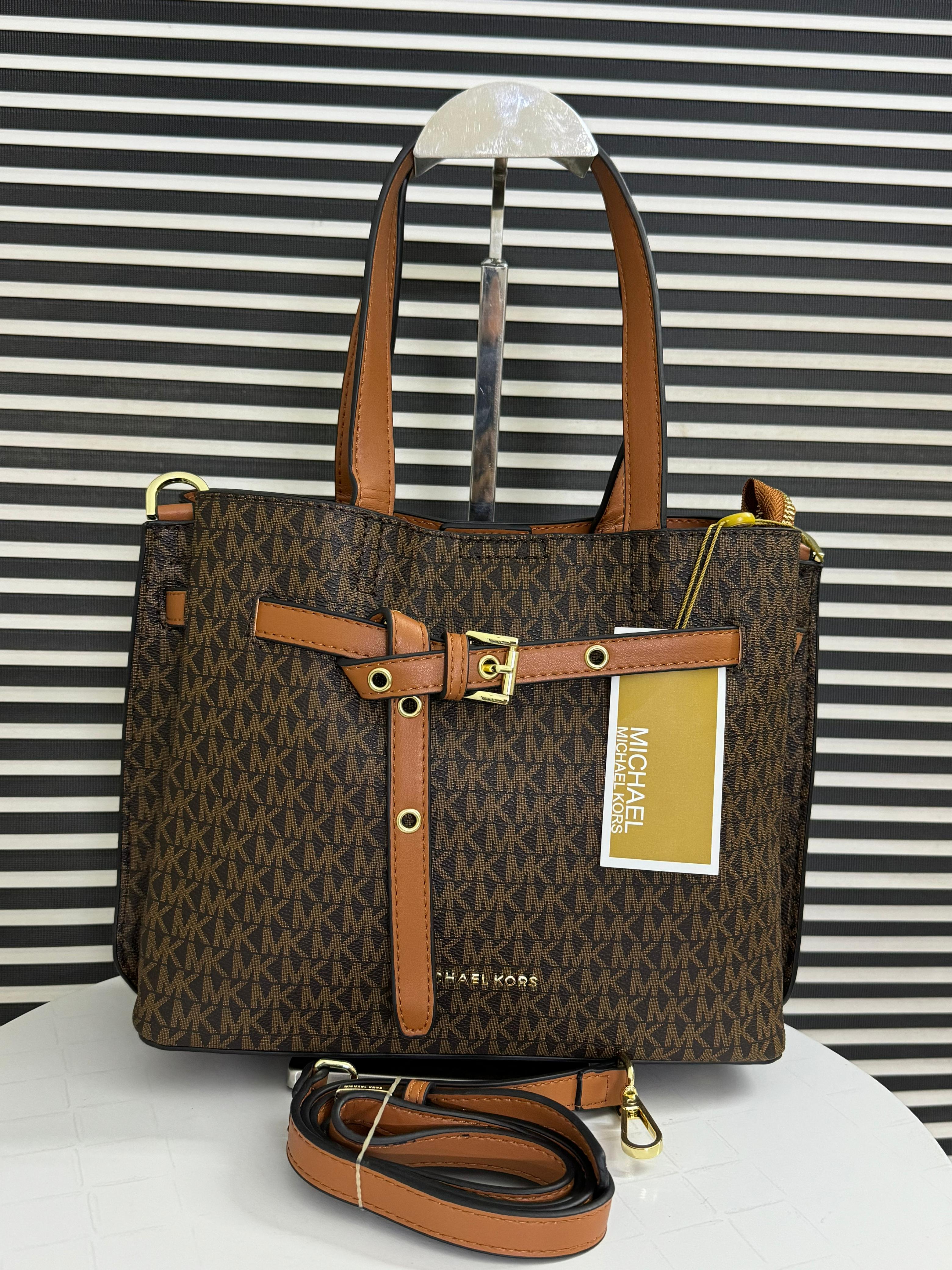 Michael Kors Emilia Small Logo Satchel Bag