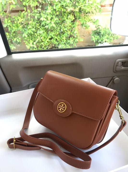 Tory Burch Robinson Spazzolato Convertible Shoulder Bag