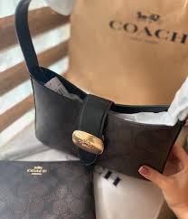 Coach Luxe Noir Shoulder Bag